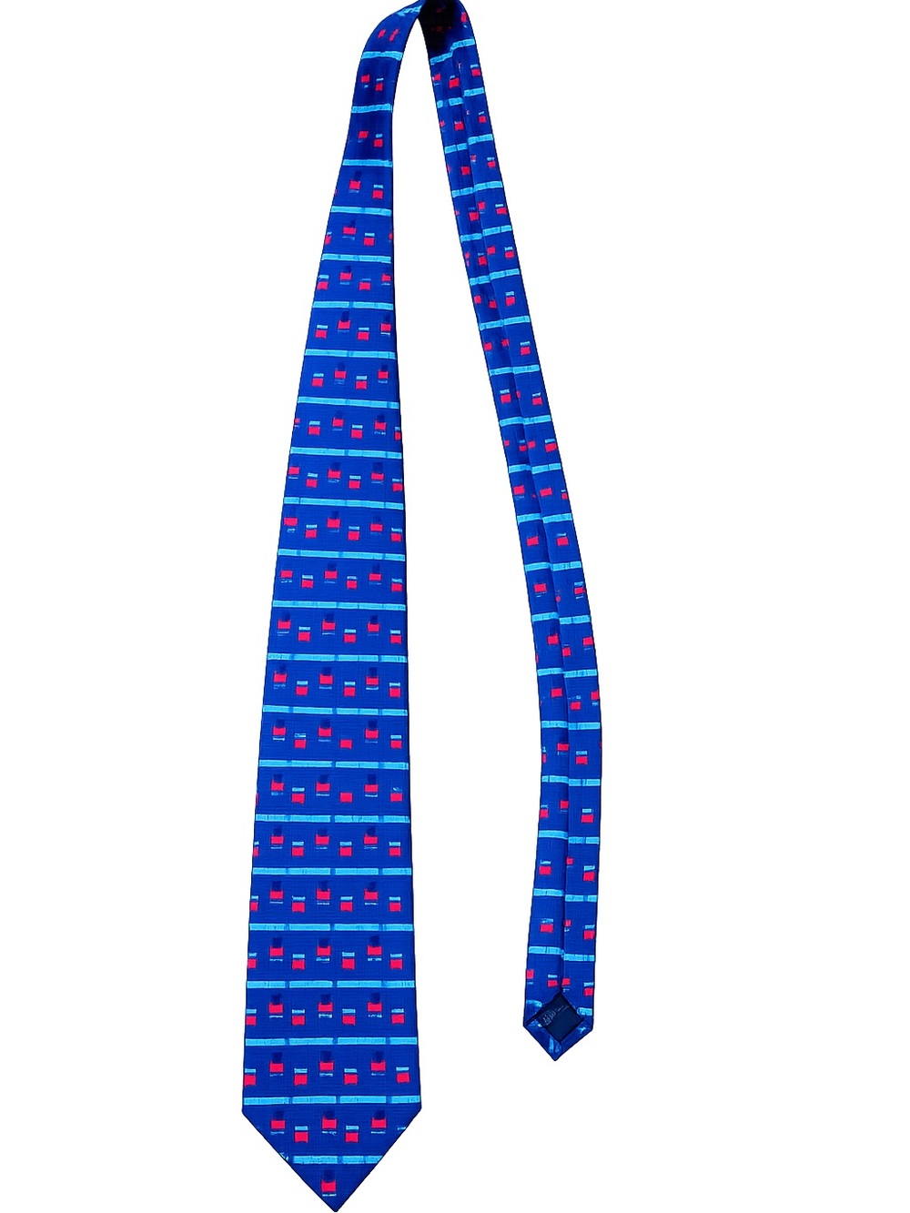 Democratic Party Donkey Novelty‎ Neck Tie Blue Political Polyester Mens Necktie